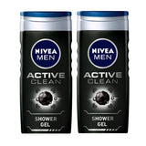 GETIT.QA- Qatar’s Best Online Shopping Website offers NIVEA MEN ACTIVE CLEAN SHOWER GEL VALUE PACK 2 X 250 ML at the lowest price in Qatar. Free Shipping & COD Available!