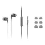 GETIT.QA- Qatar’s Best Online Shopping Website offers LENOVO 110 ANALOG IN-EAR HEADPHONES, GREY, GXD1J77354 at the lowest price in Qatar. Free Shipping & COD Available!