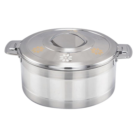 GETIT.QA- Qatar’s Best Online Shopping Website offers SANJANA STAINLESS STEEL CASSEROLE-- SNMCLASSICGLD3500 at the lowest price in Qatar. Free Shipping & COD Available!