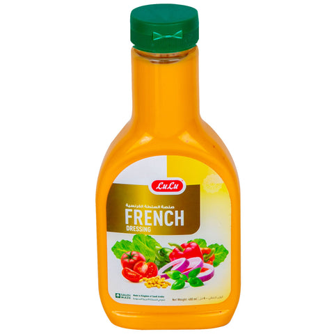 GETIT.QA- Qatar’s Best Online Shopping Website offers LULU FRENCH SALAD DRESNG 400ML at the lowest price in Qatar. Free Shipping & COD Available!