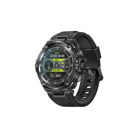 GETIT.QA- Qatar’s Best Online Shopping Website offers PROMATE XWATCH-R19 RUGGED SMART WATCH, 1.53 INCH, BLACK at the lowest price in Qatar. Free Shipping & COD Available!