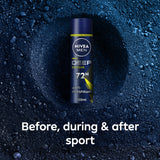 GETIT.QA- Qatar’s Best Online Shopping Website offers NIVEA DEEP EXTREME MAXXTECH ANTI-PERSPIRANT SPRAY FOR MEN 150 ML at the lowest price in Qatar. Free Shipping & COD Available!