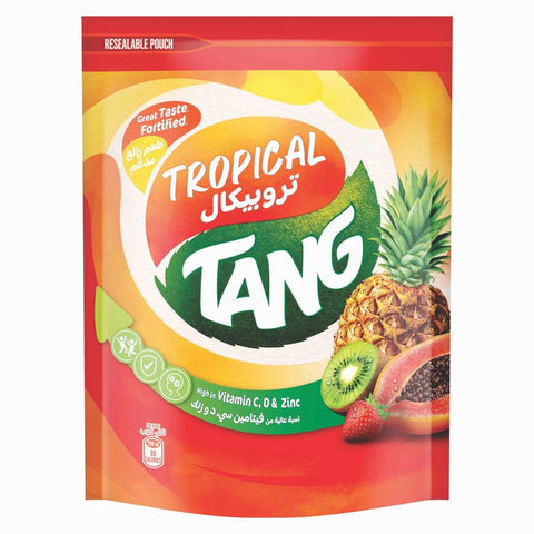 GETIT.QA- Qatar’s Best Online Shopping Website offers TANG TROPICAL POUCH 375G at the lowest price in Qatar. Free Shipping & COD Available!