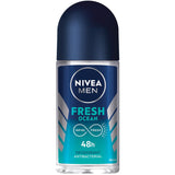 GETIT.QA- Qatar’s Best Online Shopping Website offers NIVEA MEN DEODORANT ROLL-ON FRESH OCEAN AQUA SCENT 50 ML at the lowest price in Qatar. Free Shipping & COD Available!