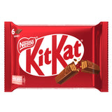 GETIT.QA- Qatar’s Best Online Shopping Website offers NESTLE KITKAT 4 FINGER MILK CHOCOLATE WAFER 6 X 36.5 G at the lowest price in Qatar. Free Shipping & COD Available!