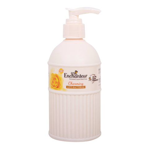 GETIT.QA- Qatar’s Best Online Shopping Website offers ENCHANTEUR LIQUID HAND SOAP CHARMING 300 ML at the lowest price in Qatar. Free Shipping & COD Available!