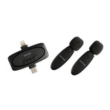 GETIT.QA- Qatar’s Best Online Shopping Website offers PORODO DUAL CONNECTOR LAVALIER MICROPHONE DUAL MIC, BLACK, PD-2MLAV-BK at the lowest price in Qatar. Free Shipping & COD Available!