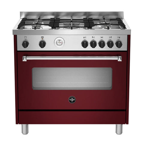 GETIT.QA- Qatar’s Best Online Shopping Website offers LA GERMANIA 5 BURNER COOKING RANGE, 90 X 60 CM, AMS95C81BVI at the lowest price in Qatar. Free Shipping & COD Available!