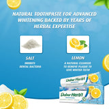 GETIT.QA- Qatar’s Best Online Shopping Website offers DABUR HERBAL WHITENING NATURAL WITH SALT AND LEMON 150 G at the lowest price in Qatar. Free Shipping & COD Available!