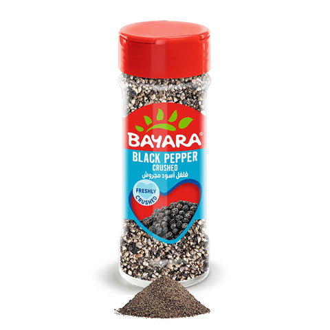 GETIT.QA- Qatar’s Best Online Shopping Website offers BAYARA BLACK PEPPER CRUSHED 50 G at the lowest price in Qatar. Free Shipping & COD Available!