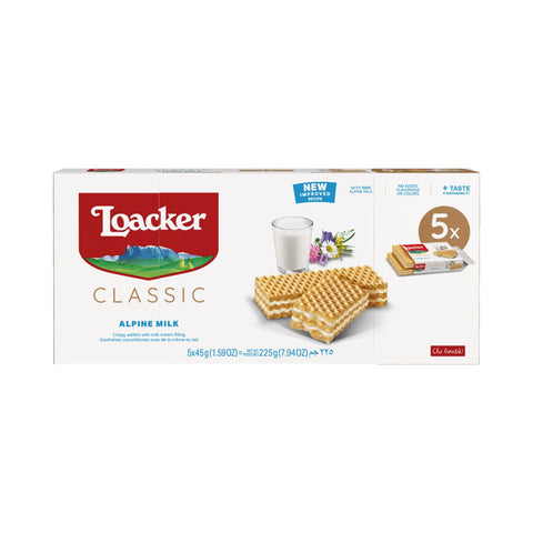 GETIT.QA- Qatar’s Best Online Shopping Website offers LOACKER M/PACK MILK 45GM 5'S at the lowest price in Qatar. Free Shipping & COD Available!