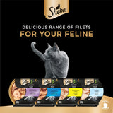 GETIT.QA- Qatar’s Best Online Shopping Website offers SHEBA FILLETS SELECTION CAT FOOD 4 X 60 G at the lowest price in Qatar. Free Shipping & COD Available!