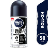 GETIT.QA- Qatar’s Best Online Shopping Website offers NIVEA MEN ANTIPERSPIRANT ROLL-ON BLACK & WHITE ORIGINAL 50 ML at the lowest price in Qatar. Free Shipping & COD Available!