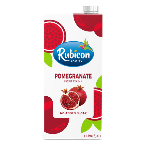 GETIT.QA- Qatar’s Best Online Shopping Website offers RUBICON POMEGRANATE NO ADDED SUGAR FRUIT DRINK 1 LITRE at the lowest price in Qatar. Free Shipping & COD Available!