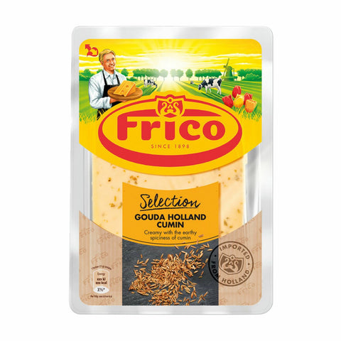 GETIT.QA- Qatar’s Best Online Shopping Website offers FRICO GOUDA CUMIN CHEESE SLICES 150 G at the lowest price in Qatar. Free Shipping & COD Available!