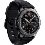 GETIT.QA- Qatar’s Best Online Shopping Website offers SAMSUNG GEAR S3 FRONTIER BLACK CASE WITH BLACK STRAP at the lowest price in Qatar. Free Shipping & COD Available!