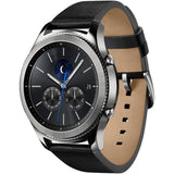 GETIT.QA- Qatar’s Best Online Shopping Website offers SAMSUNG GEAR S3 CLASSIC SILVER CASE WITH BLACK STRAP at the lowest price in Qatar. Free Shipping & COD Available!