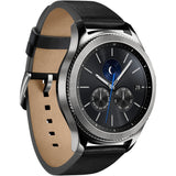 GETIT.QA- Qatar’s Best Online Shopping Website offers SAMSUNG GEAR S3 CLASSIC SILVER CASE WITH BLACK STRAP at the lowest price in Qatar. Free Shipping & COD Available!