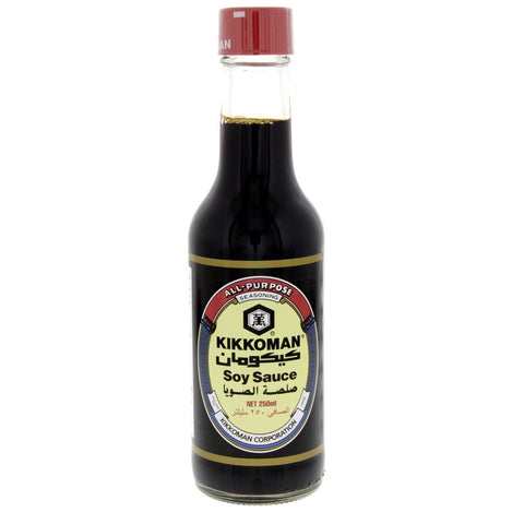 GETIT.QA- Qatar’s Best Online Shopping Website offers KIKKOMAN ALL PURPOSE SOY SAUCE NET 250 ML at the lowest price in Qatar. Free Shipping & COD Available!