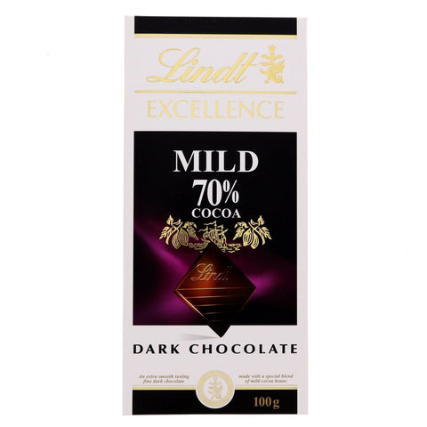 GETIT.QA- Qatar’s Best Online Shopping Website offers LNDT EXCL.MILD 70%DRKCHOC 100G at the lowest price in Qatar. Free Shipping & COD Available!