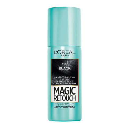 GETIT.QA- Qatar’s Best Online Shopping Website offers L'OREAL PARIS MAGIC RETOUCH CONCEALER SPRAY BLACK 75 ML at the lowest price in Qatar. Free Shipping & COD Available!