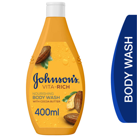 GETIT.QA- Qatar’s Best Online Shopping Website offers JOHNSON'S BODY WASH VITA-RICH NOURISHING 400 ML at the lowest price in Qatar. Free Shipping & COD Available!