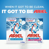 GETIT.QA- Qatar’s Best Online Shopping Website offers ARIEL SEMI-AUTOMATIC WASHING POWDER BLUE ORIGINAL 2 X 2.5 KG
 at the lowest price in Qatar. Free Shipping & COD Available!