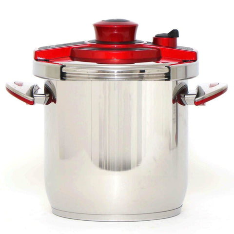 GETIT.QA- Qatar’s Best Online Shopping Website offers VIVALDI STEEL PRESSURE COOKER 8LTR at the lowest price in Qatar. Free Shipping & COD Available!