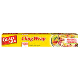 GETIT.QA- Qatar’s Best Online Shopping Website offers GLAD CLING WRAP CLEAR PLASTIC LOOP 100 SQ. FT. at the lowest price in Qatar. Free Shipping & COD Available!