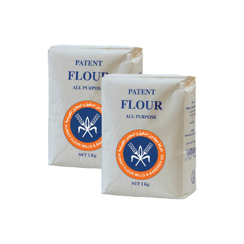 GETIT.QA- Qatar’s Best Online Shopping Website offers KFMBC ALL PURPOSE PATENT FLOUR VALUE PACK 2 X 2 KG at the lowest price in Qatar. Free Shipping & COD Available!