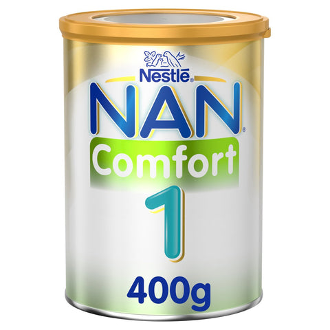 GETIT.QA- Qatar’s Best Online Shopping Website offers NESTLE NAN COMFORT 1 STARTER INFANT FORMULA FROM BIRTH TO 6 MONTHS 400 G at the lowest price in Qatar. Free Shipping & COD Available!