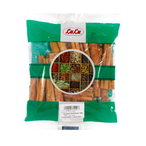 GETIT.QA- Qatar’s Best Online Shopping Website offers LULU CINNAMON STICK ROUND 100G at the lowest price in Qatar. Free Shipping & COD Available!