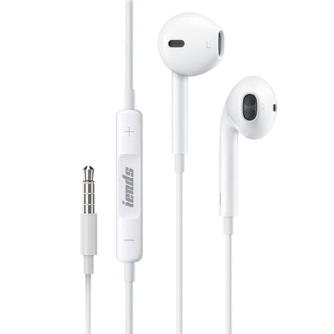 GETIT.QA- Qatar’s Best Online Shopping Website offers IENDS WIRED STEREO EARPHONE 3.5MM WITH MICROPHONE, WHITE HS272 at the lowest price in Qatar. Free Shipping & COD Available!