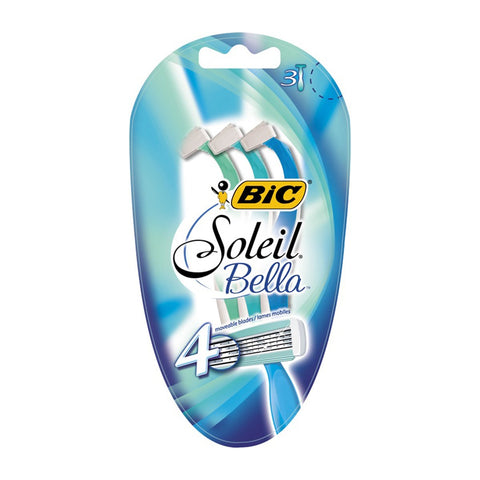 GETIT.QA- Qatar’s Best Online Shopping Website offers BIC SOLEIL BELLA DISPOSABLE RAZOR 3 PCS at the lowest price in Qatar. Free Shipping & COD Available!