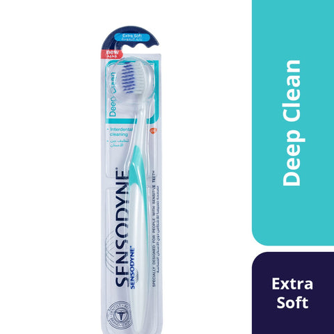 GETIT.QA- Qatar’s Best Online Shopping Website offers SENSODYNE TOOTHBRUSH DEEP CLEAN EXTRA SOFT 1 PC at the lowest price in Qatar. Free Shipping & COD Available!