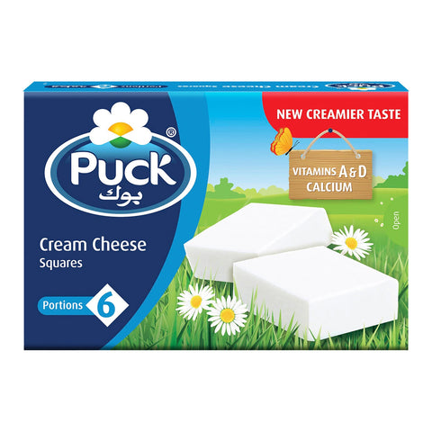 Puck Cream Cheese Squares 6 Portions 108 g