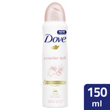 GETIT.QA- Qatar’s Best Online Shopping Website offers DOVE WOMEN ANTIPERSPIRANT DEODORANT SPRAY POWDER SOFT ALCOHOL FREE 150 ML at the lowest price in Qatar. Free Shipping & COD Available!