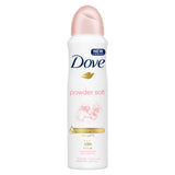 GETIT.QA- Qatar’s Best Online Shopping Website offers DOVE WOMEN ANTIPERSPIRANT DEODORANT SPRAY POWDER SOFT ALCOHOL FREE 150 ML at the lowest price in Qatar. Free Shipping & COD Available!