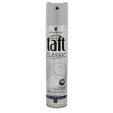 GETIT.QA- Qatar’s Best Online Shopping Website offers TAFT CLASSIC HAIRSPRAY EXTRA STRONG 250 ML at the lowest price in Qatar. Free Shipping & COD Available!