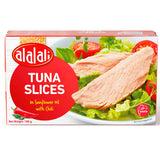 GETIT.QA- Qatar’s Best Online Shopping Website offers AL ALALI TUNA SLICES IN SUNFLOWER OIL WITH CHILI 100 G at the lowest price in Qatar. Free Shipping & COD Available!