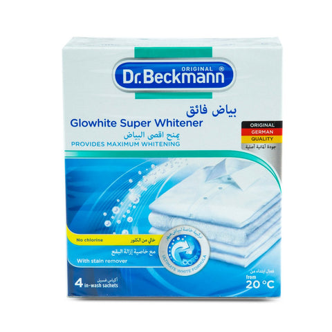 GETIT.QA- Qatar’s Best Online Shopping Website offers DR. BECKMANN GLOWHITE SUPER WHITENER 160G at the lowest price in Qatar. Free Shipping & COD Available!