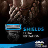 GETIT.QA- Qatar’s Best Online Shopping Website offers GILLETTE FUSION PROSHIELD 5 CHILL MEN'S RAZOR 1 HANDLE + 2 BLADES at the lowest price in Qatar. Free Shipping & COD Available!