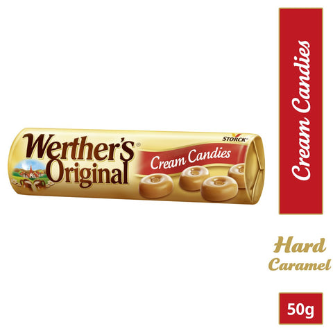 GETIT.QA- Qatar’s Best Online Shopping Website offers WERTHER'S ORIGINAL CLASSIC CREAM CANDIES 50 G at the lowest price in Qatar. Free Shipping & COD Available!