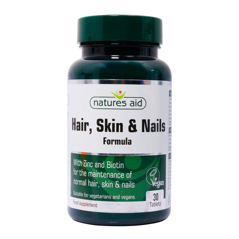 GETIT.QA- Qatar’s Best Online Shopping Website offers NATURES AID HAIR SKIN & NAILS FORMULA 30PCS at the lowest price in Qatar. Free Shipping & COD Available!