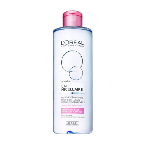 GETIT.QA- Qatar’s Best Online Shopping Website offers L'OREAL PARIS MICELLAR CLEANSING WATER NORMAL TO DRY SKIN 400 ML at the lowest price in Qatar. Free Shipping & COD Available!