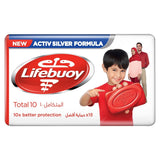 GETIT.QA- Qatar’s Best Online Shopping Website offers LIFEBUOY ANTI BACTERIAL BAR TOTAL 10 125 G at the lowest price in Qatar. Free Shipping & COD Available!