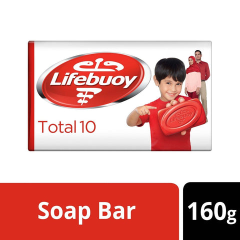 GETIT.QA- Qatar’s Best Online Shopping Website offers LIFEBUOY ANTI BACTERIAL BAR TOTAL 10 160 G at the lowest price in Qatar. Free Shipping & COD Available!