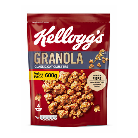 GETIT.QA- Qatar’s Best Online Shopping Website offers KLG GRNOLA CLASC OAT.CLSTR600G at the lowest price in Qatar. Free Shipping & COD Available!