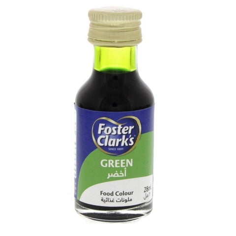 GETIT.QA- Qatar’s Best Online Shopping Website offers FOSTER CLARK'S FOOD COLOUR GREEN VERT 28 ML at the lowest price in Qatar. Free Shipping & COD Available!