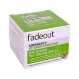 GETIT.QA- Qatar’s Best Online Shopping Website offers FADE OUT ADVANCED+ VITAMIN ENRICHED WHITENING DAY CREAM SPF 25 50 ML at the lowest price in Qatar. Free Shipping & COD Available!